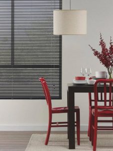 dining-room-25mm-black-aluminium-blinds