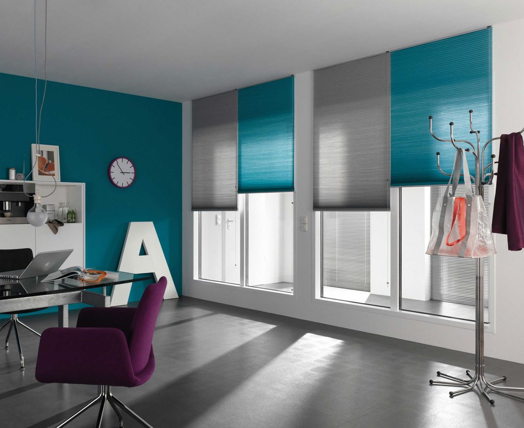 Blinds increase productivity in the office