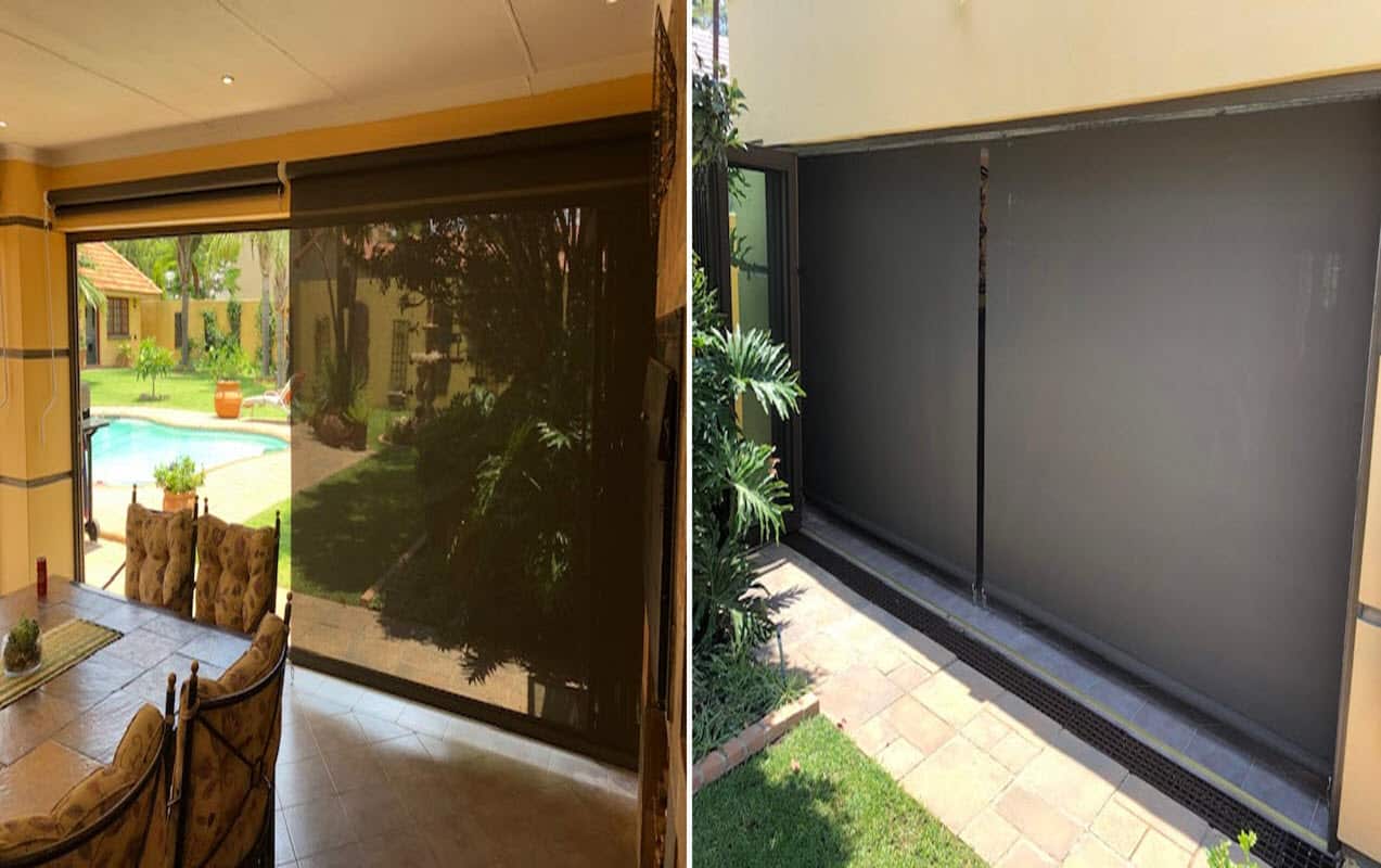 Exterior Roll Up Blinds, Outdoor Rollup Blinds